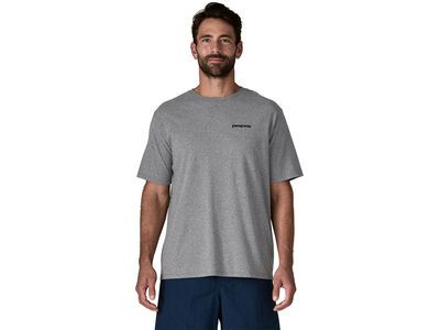 Patagonia Men's P-6 Logo Responsibili-Tee, gravel heather - Bild 3