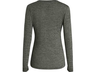 Salewa Puez Melange Dry’Ton Langarm Tee Damen, pastel green melange - Bild 2