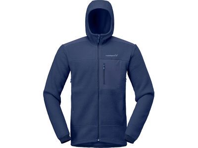 Norrona trollveggen warm3 Zip Hood M's, indigo night