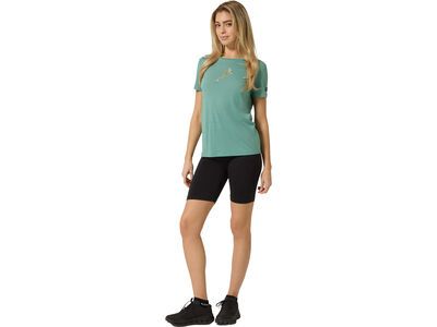 super.natural Duck Dive Tee Damen, lagoon green/various - Bild 4