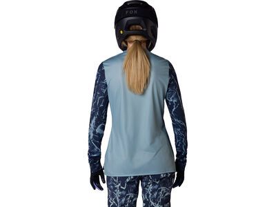 Fox Womens Ranger Long Sleeve Jersey Image Print, arctic blue - Bild 4
