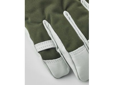 Hestra Army Leather Heli Ski 5 Finger, olive - Bild 2