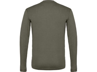 Salewa Puez Melange Dry’Ton Langarm Tee Herren, faded green melange - Bild 2