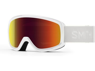 Smith Snowday Red SolX Mirror Antifog / white