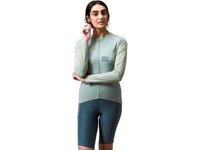 Endura Damen AllTrack Ride Langärmeliges Trikot, sage green - Bild 3
