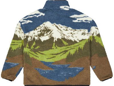 Picture Hafdals Zip Fleece, cloudy landsc sherpa m - Bild 3