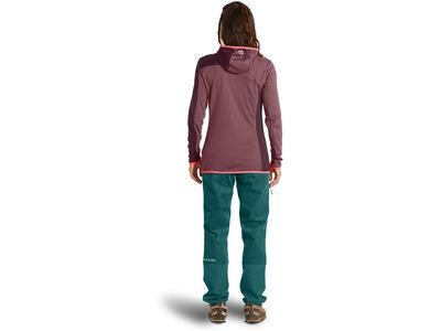 Ortovox Merino Fleece Light Grid Hooded Jacket W, wild berry - Bild 6