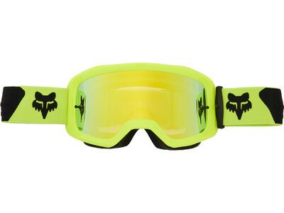 Fox Main Core Goggle - Spark Mirrored/Track, fluorescent yellow
