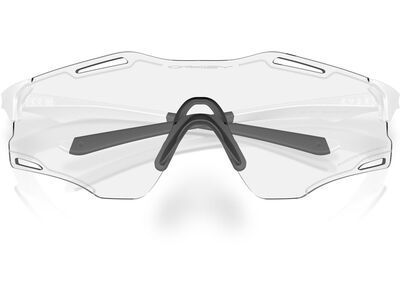 Oakley Cybr Zero Cyber Collection, Clear To Black Iridium Photochromic / matte white - Bild 8
