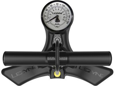 Lezyne Macro Floor Drive HP Dual Valve, black - Bild 3