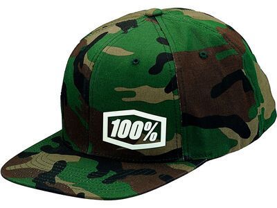 100% Machine LYP Fit Snapback Hat, camo