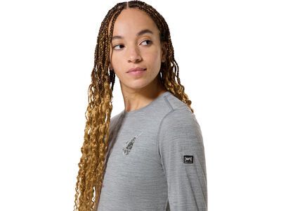 super.natural W Tundra175 Bunny LS, cashmere grey melange/various - Bild 4