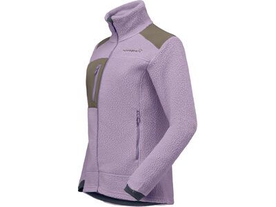 Norrona trollveggen warm3 Jacket W's, purple sage - Bild 3