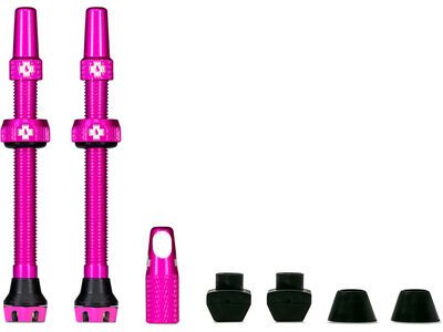 Muc-Off Tubeless Valves V2 - 60 mm, pink