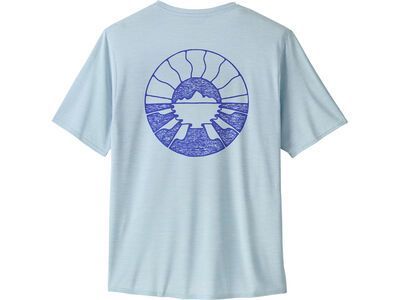 Patagonia Men's Cap Cool Daily Graphic Shirt - Waters, fleck blue