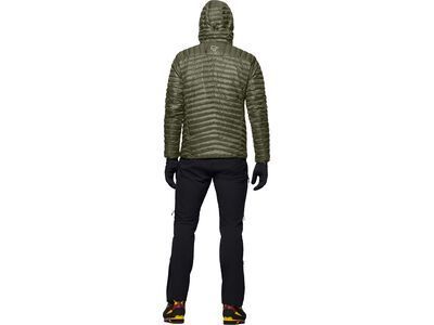Norrona trollveggen down800 super light Hood M's, deep lichen green - Bild 6