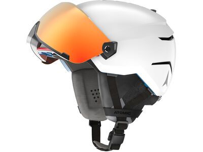Atomic Savor AMID Visor, Red HD / white - Bild 2