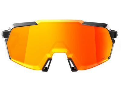 100% Korbin, HiPER Red Multilayer Mirror / gloss metallic black - Bild 3