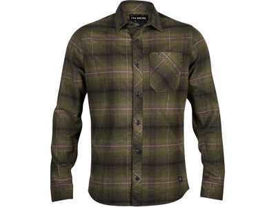 Fox Source Flannel, olive green