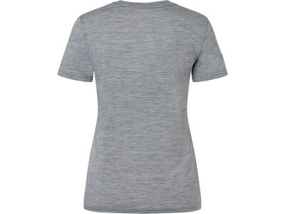 super.natural Surfcar Tee Damen, cashmere grey melange/various - Bild 2