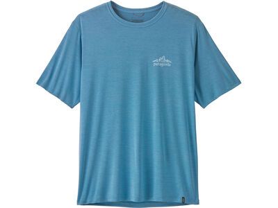 Patagonia Men's Cap Cool Daily Shirt - Cloud Crag shore blue/light shore blue x-dye