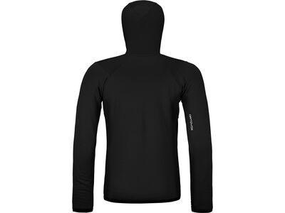 Ortovox Merino Fleece Grid Hoody M, black raven - Bild 2