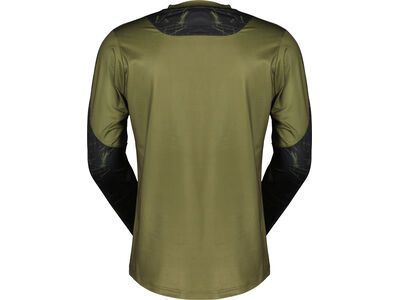 Scott Trail Storm Long-sleeve Men's Tee, fir green/black - Bild 2