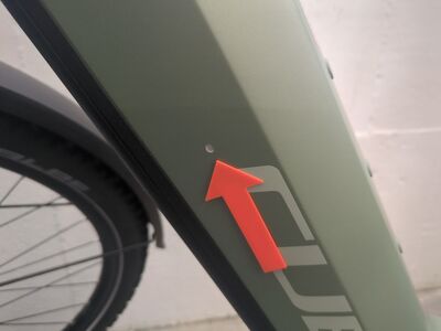 ***2. Wahl*** Cube Nuride Hybrid Pro 600 Allroad Easy Entry pistachio´n´stonegrey - Bild 2