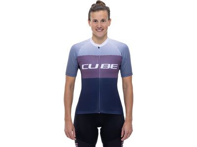 Cube Teamline WS Trikot CMPT kurzarm, blue´n´violet - Bild 3