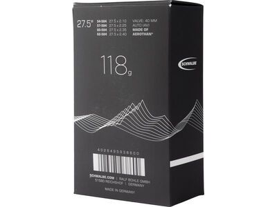 Schwalbe Aerothan Tube AV 21E+ 27.5 MTB+ - 54/62-584 - Bild 2