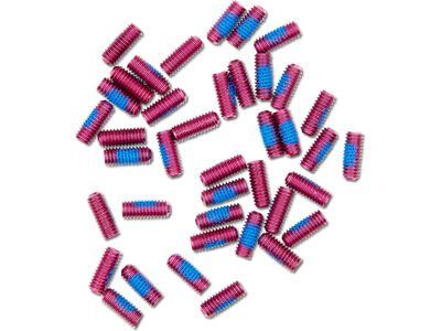 Crankbrothers Pin Kit - 8 mm (40 Stck.) pink
