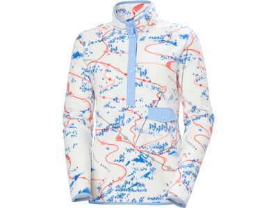 Helly Hansen Maridalen Printed Fleece Damen, white slope map aop - Bild 1