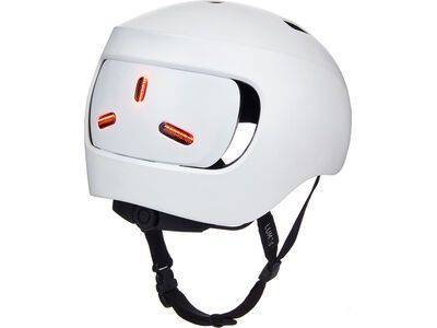Lumos Street Helmet, jet white - Bild 8