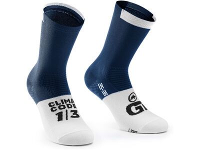 Assos GT Socks C2, stone blue