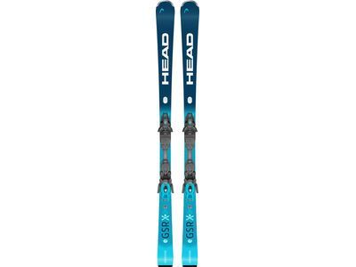 Head Worldcup Rebels e.GSR + PR 11 GW matt black/speed blue