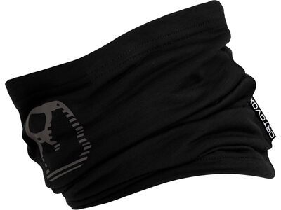 Ortovox 120 Merino Cool Tec Logo Neckwarmer, black raven - Bild 1