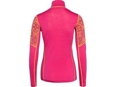 Kari Traa Eloise Half Zip Baselayer, bright pink - Bild 2