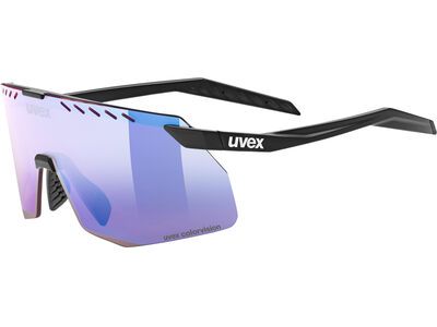 uvex pace stage s CV, Mirror Blue / black matt