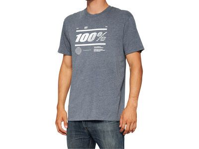 100% Global T-Shirt, heather grey