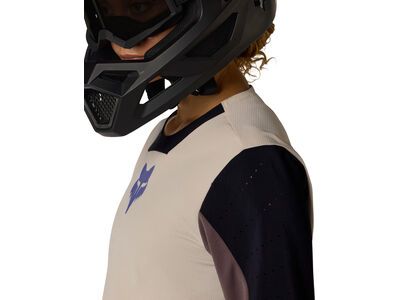 Fox Womens Defend Long Sleeve Jersey Park SE, chalk - Bild 5