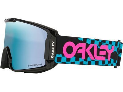 Oakley Line Miner L, Prizm Snow Sapphire Iridium / chex black - Bild 3