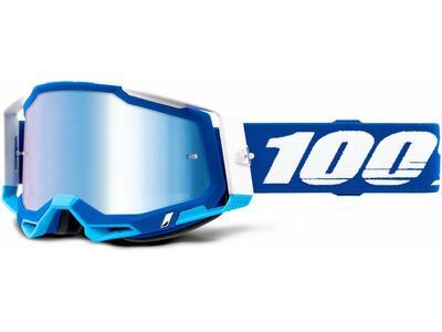 100% Racecraft 2 Goggle - Mirror Blue blue
