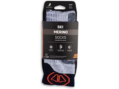 Sidas Ski Merino Socks, hellgrau - Bild 8