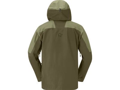 Norrona lofoten Gore-Tex Jacket M's, olive night/deep lichen green - Bild 3