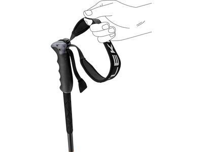 Leki Pitch Back, black/neonorange/dark anthracite - Bild 3