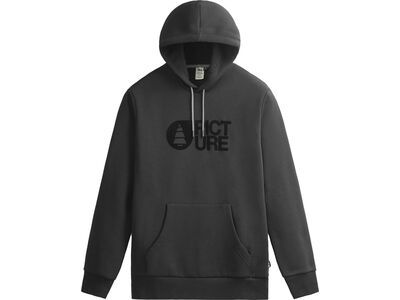 Picture Basement Flock Hoodie black