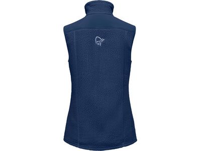 Norrona trollveggen warm3 Vest W's, indigo night - Bild 3