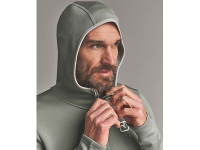Ortovox Merino Fleece Hoody M, green sage - Bild 3