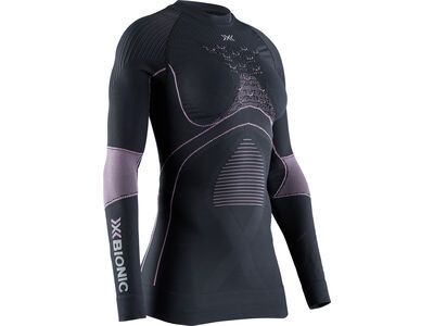 X-Bionic Energy Accumulator 4.0 Shirt LG SL Wmn, charcoal/magnolia - Bild 1