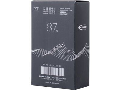 Schwalbe Aerothan Tube SV 19E 29 MTB - 54/62-622 / 40 mm - Bild 2